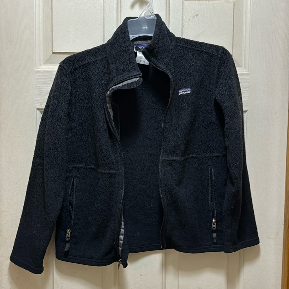Patagonia zip fleece kids